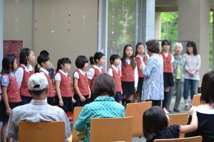 若葉の会　寄居地方ユネスコ少年少女合唱団の様子