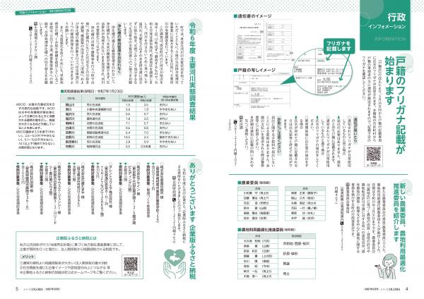 広報よりい　令和７年５月号４・５ページ