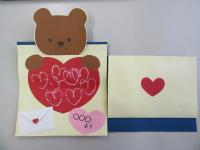 とびだすくまさんのメッセージカード