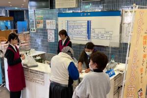 健康弁当販売＠健康まつり