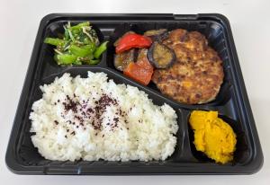 たっぷり野菜と豆腐ハンバーグ 写真
