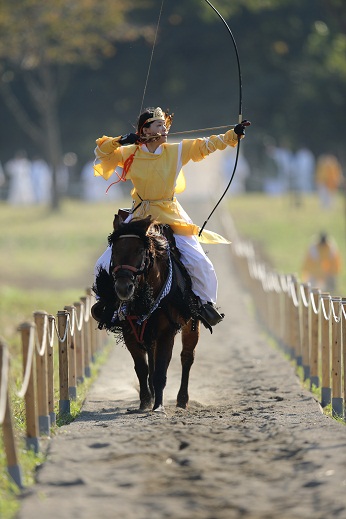 北条流鏑馬４流鏑馬