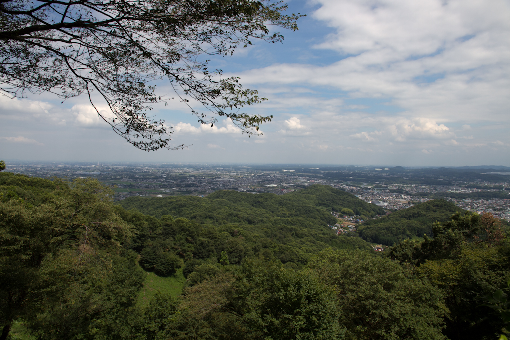 鐘撞堂山山頂からの景色