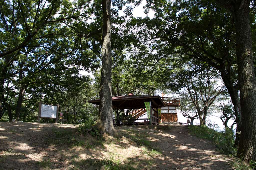 鐘撞堂山山頂の風景