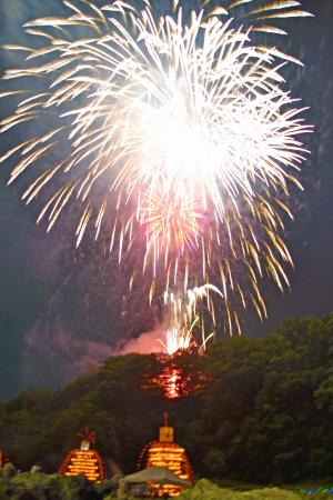 水天宮祭花火