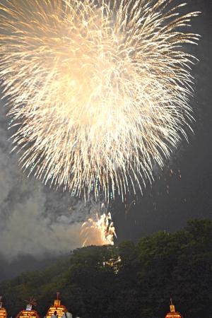 水天宮祭花火