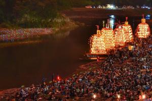 水天宮祭全景