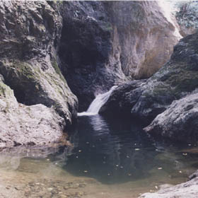 深沢川四十八釜の写真