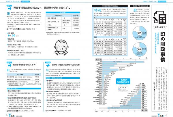 広報よりい　令和２年６月号４・５ページ