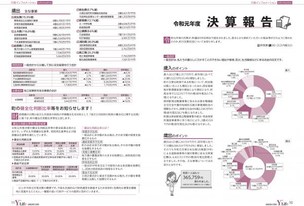 広報よりい　令和２年１１月号１０・１１ページ