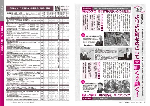 お元気ですか寄居議会です100号　16-17ページ画像