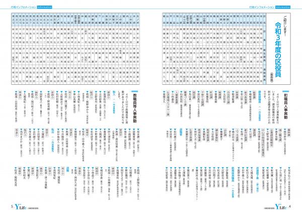 広報よりい　令和３年５月号４・５ページ