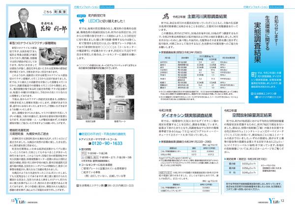 広報よりい　令和３年５月号１２・１３ページ