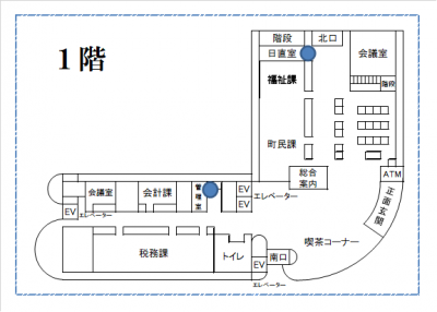 日直室、管理室